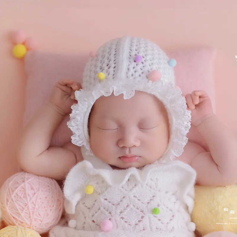 Colorful Knitting Balls Theme Set - Newborn Photography Props - Image 5